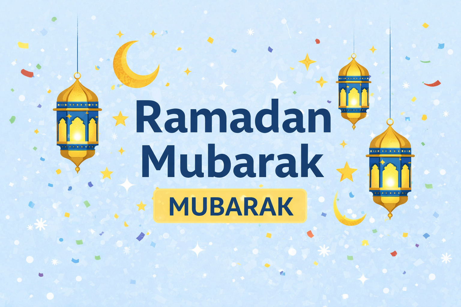 🌙✨ Ramadan Mubarak!